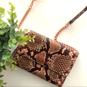 MICHAEL Michael Kors Snakeskin Crossbody Purse